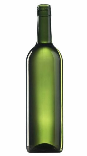 Csavarzáras borosüveg (Bordói zöld)